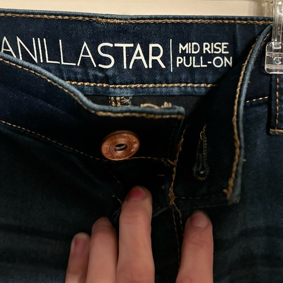 Vanilla Star pull on jeans, M, UEC - Picture 2 of 5